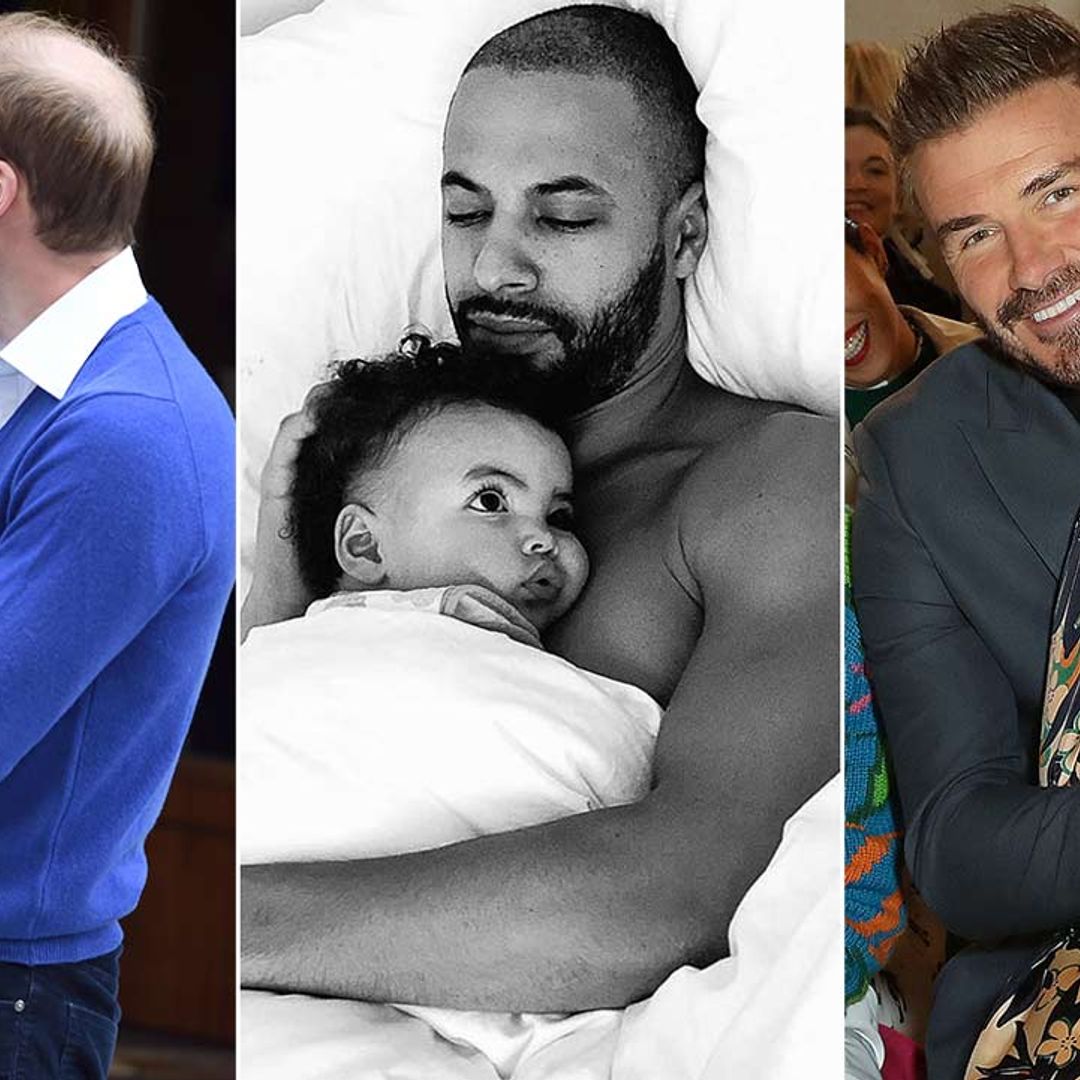 23 intimate Father's Day snaps of celebrity dads with their children