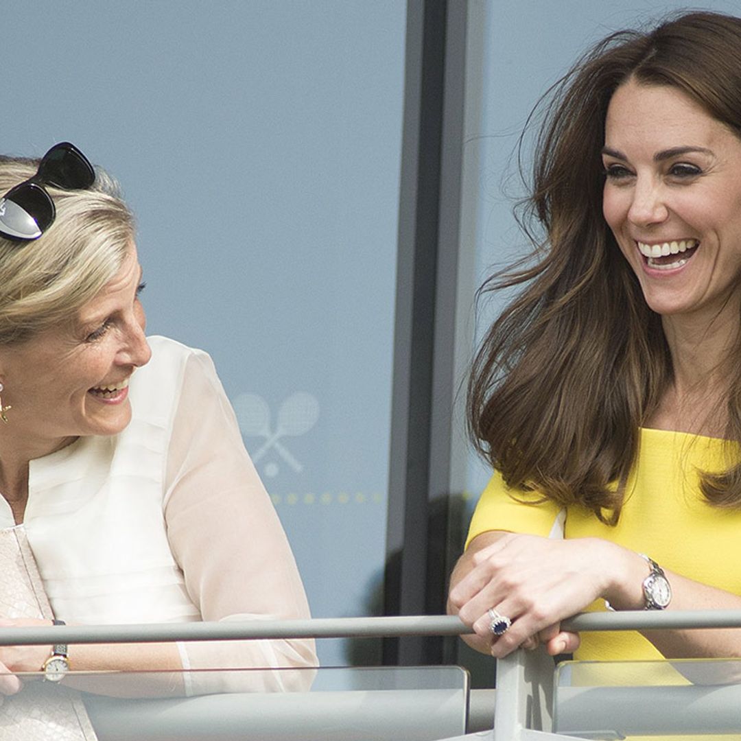 Kate Middleton and the Countess of Wessex team up on joint video calls