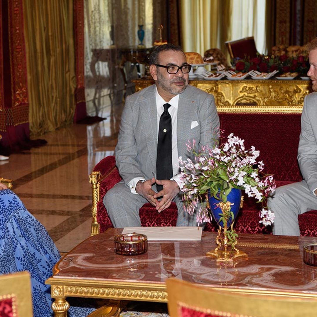 Prince Harry and Meghan Markle received this special parting gift from the King of Morocco