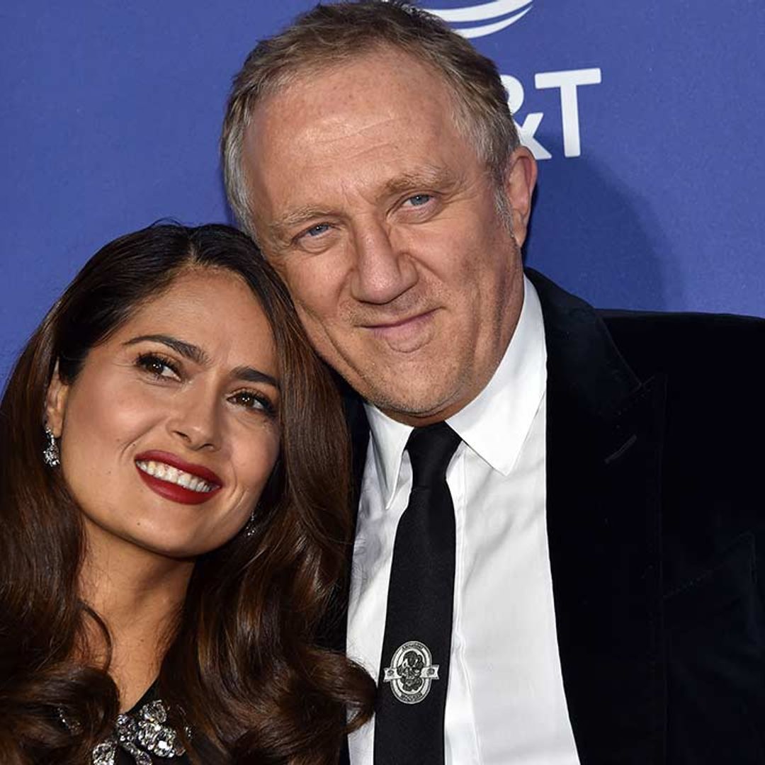 Salma Hayek rejected a £200k engagement ring from husband twice - see photo