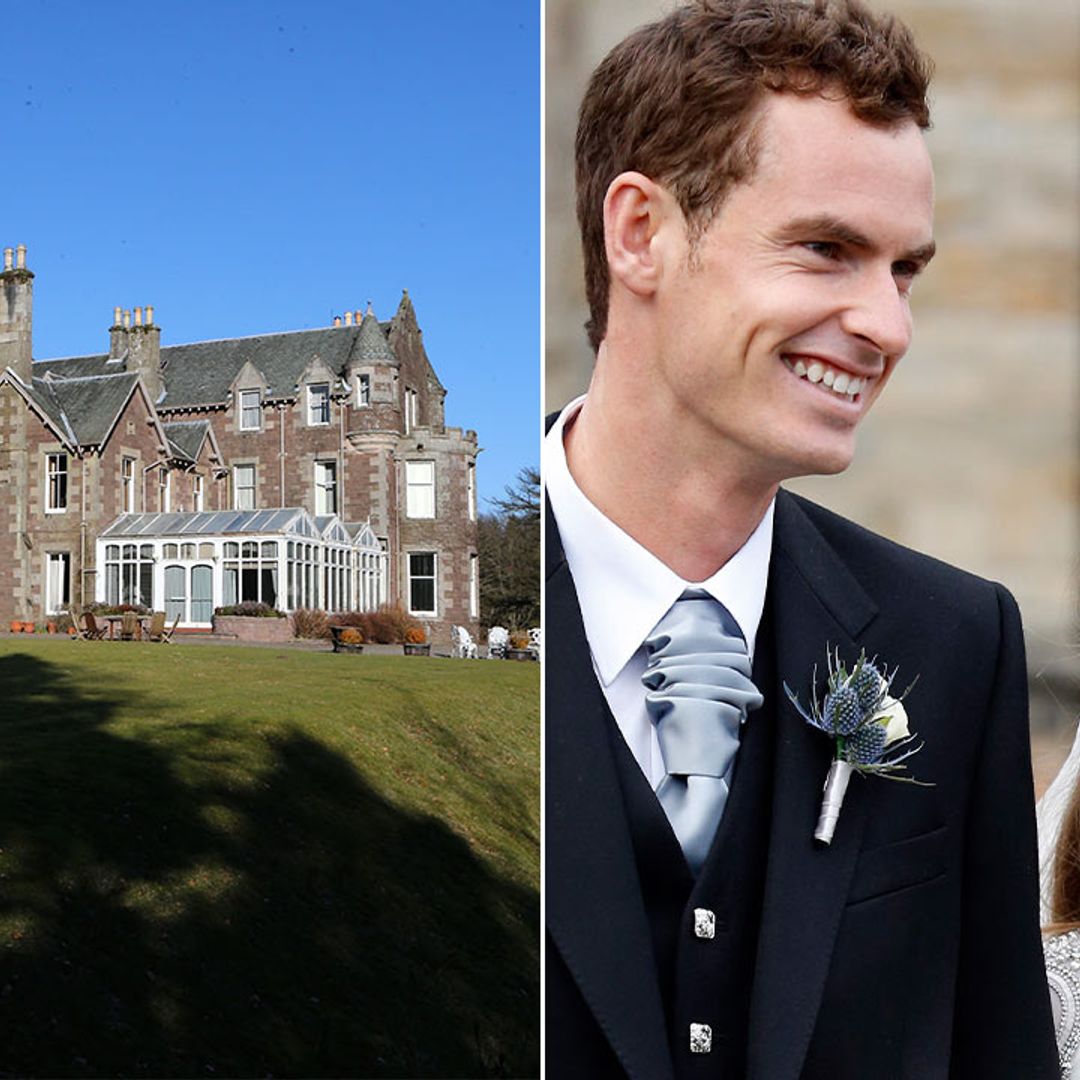 Andy Murray's £1.8million majestic hotel that hosted his family's weddings – inside