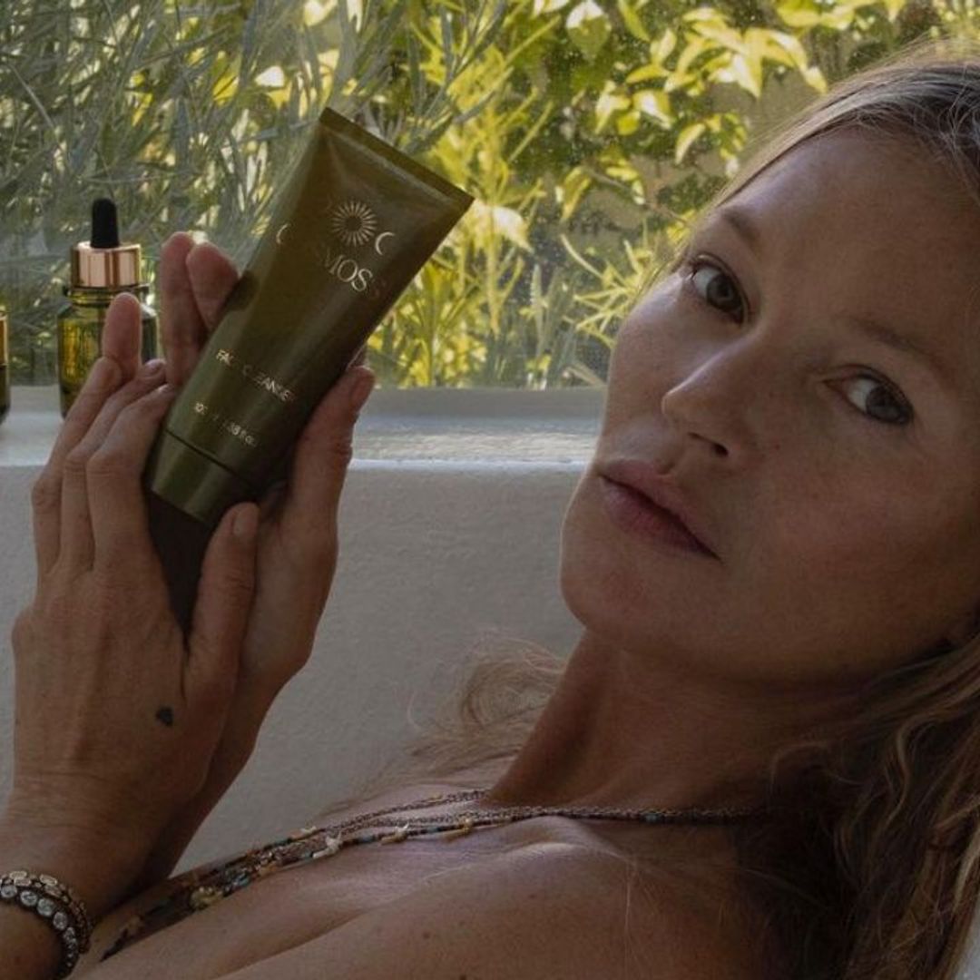 "I never used to bother even taking my makeup off" Kate Moss shares her exact evening skincare routine for you to copy paste