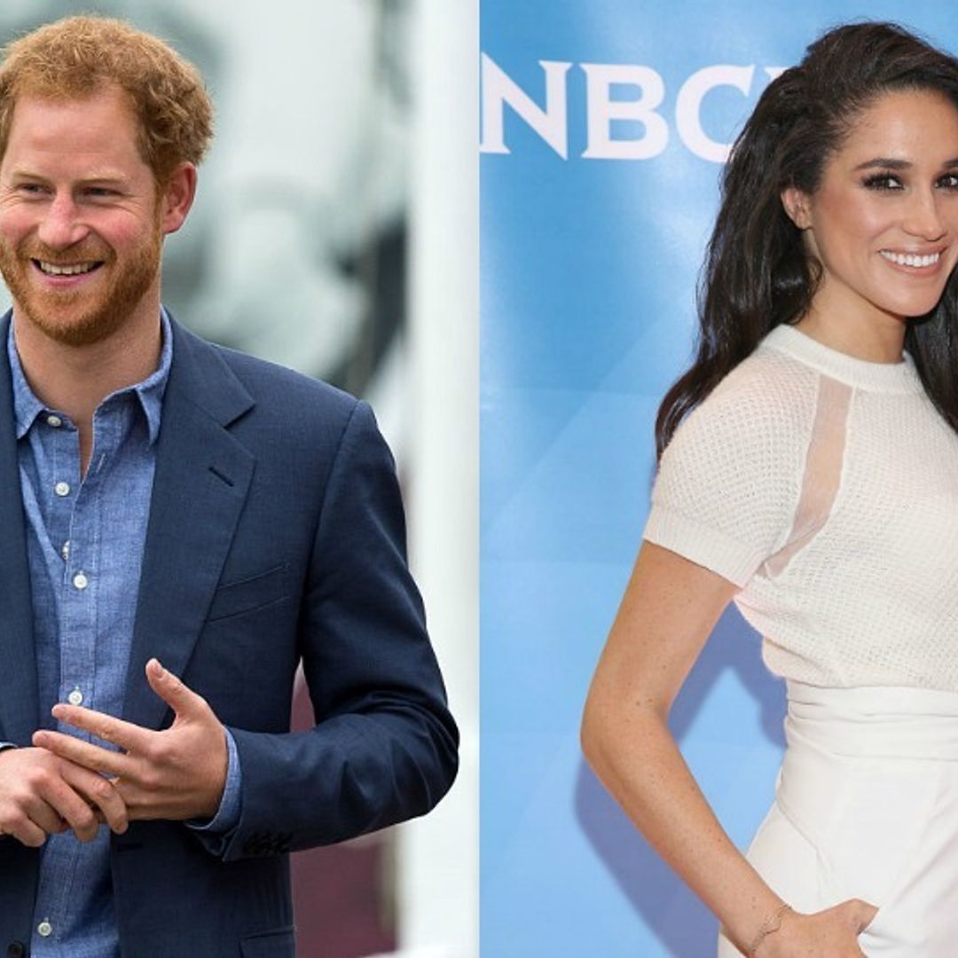 Meghan Markle visits Prince Harry in London