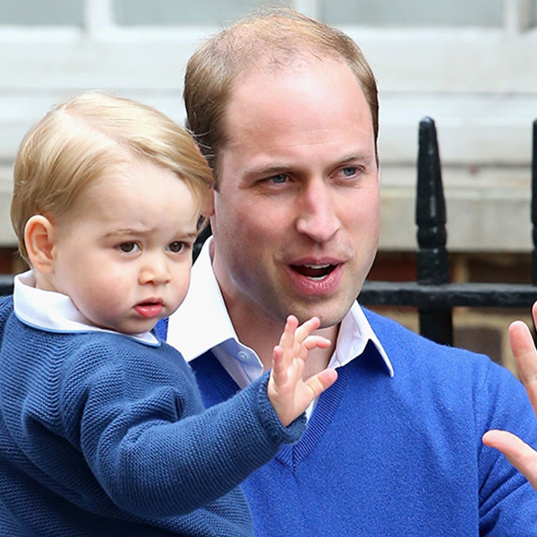 Prince William reveals Prince George's favourite book