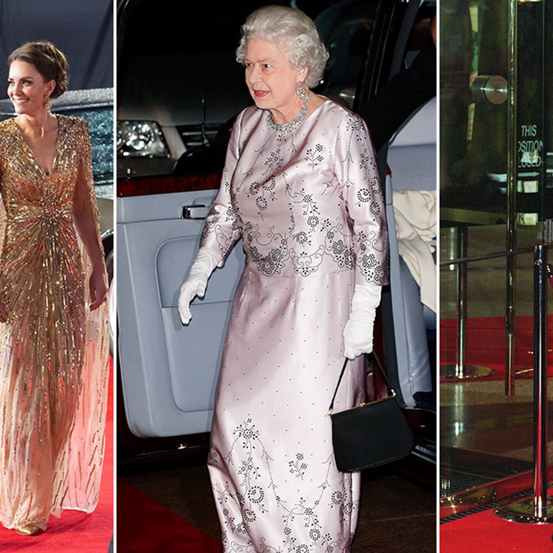 25 incredible photos of the royals at film premieres