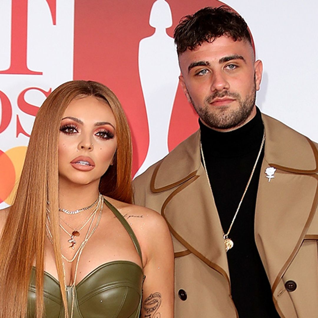 Jesy Nelson makes red carpet debut with boyfriend Harry James at the BRITs