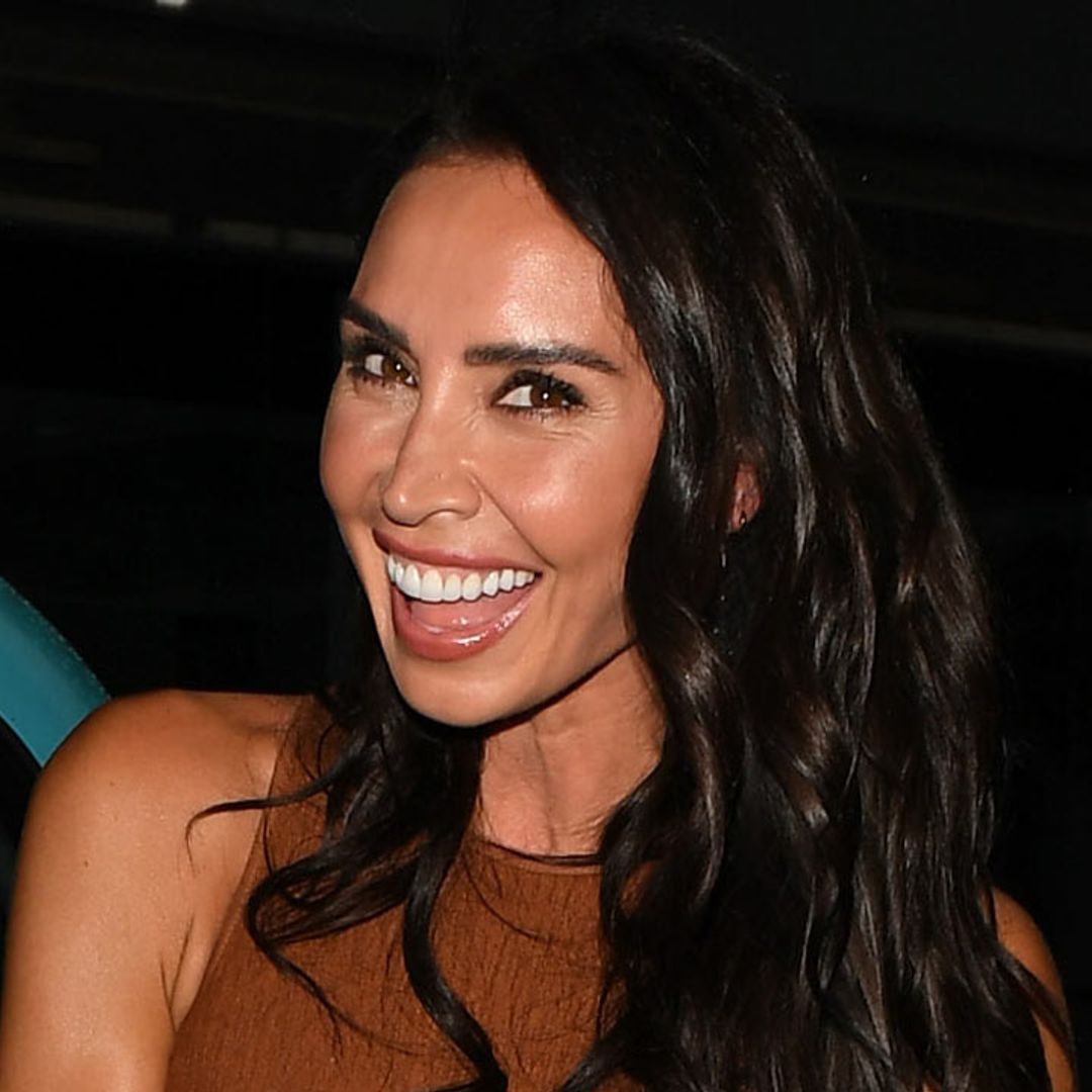 Christine Lampard turns heads in flattering corset dress at ITV summer party