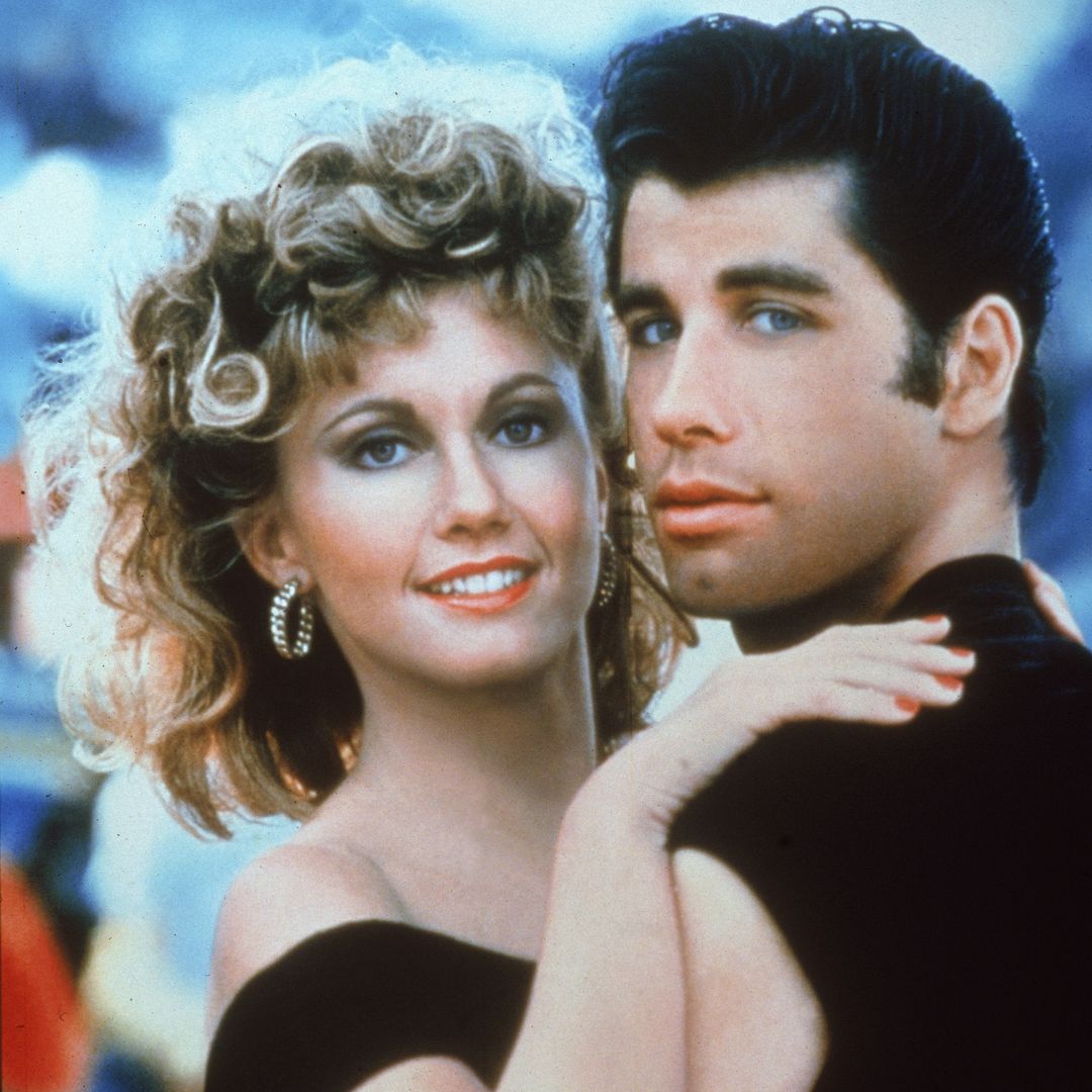 Olivia Newton-John and John Travolta in a promotional for Grease 
