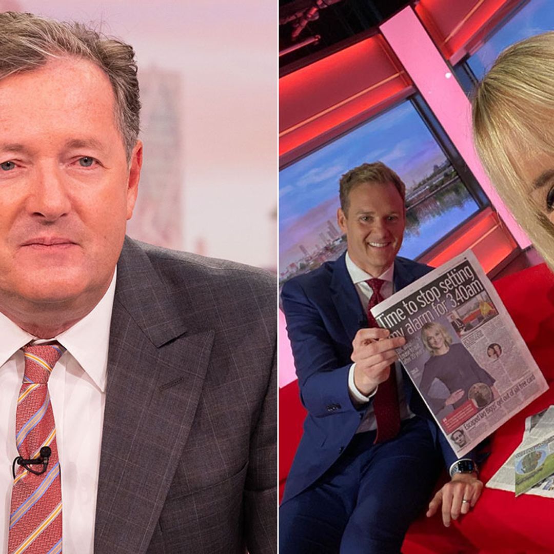 Piers Morgan's dig towards 'rival' Dan Walker after Louise Minchin quits BBC Breakfast revealed