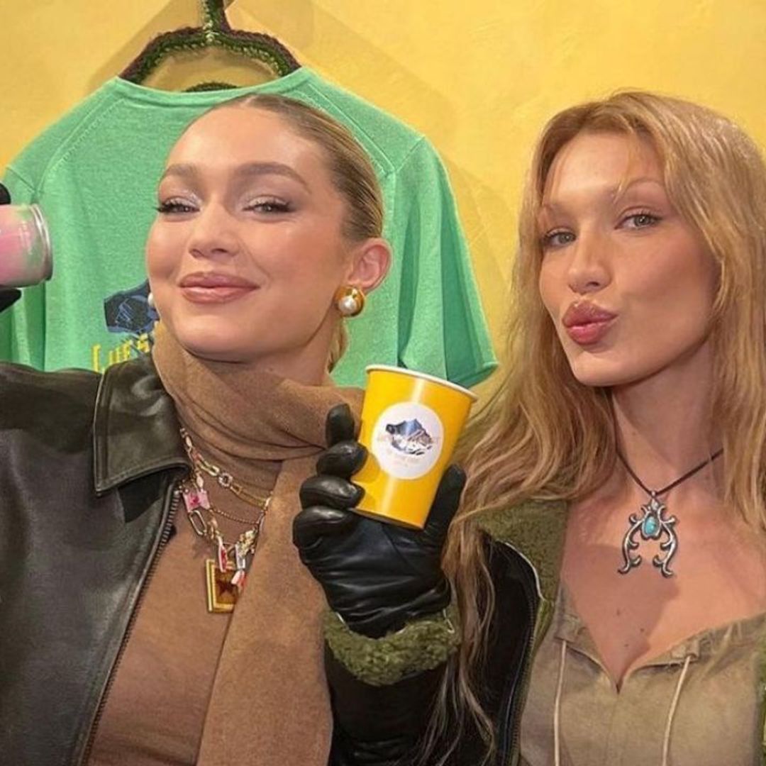 Bella Hadid and Gigi Hadid look identical in new blonde hair photos