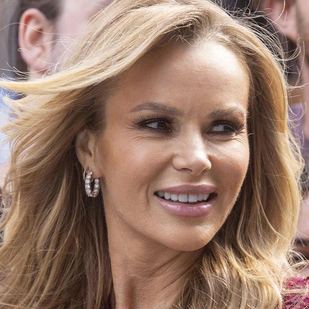 Amanda Holden struts in the most glamorous jumpsuit we've seen