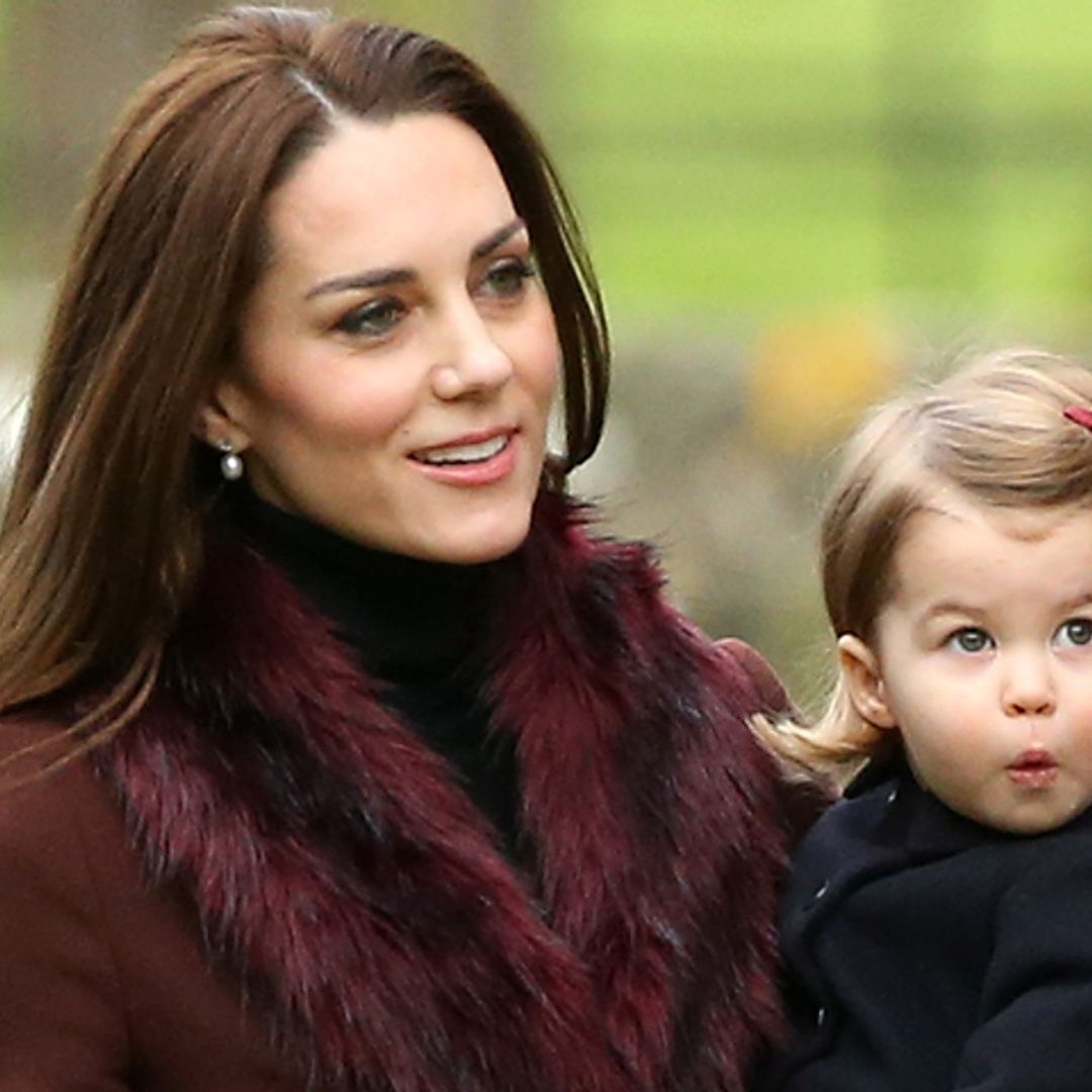 Kate reveals Princess Charlotte is 'in charge' of big brother Prince George