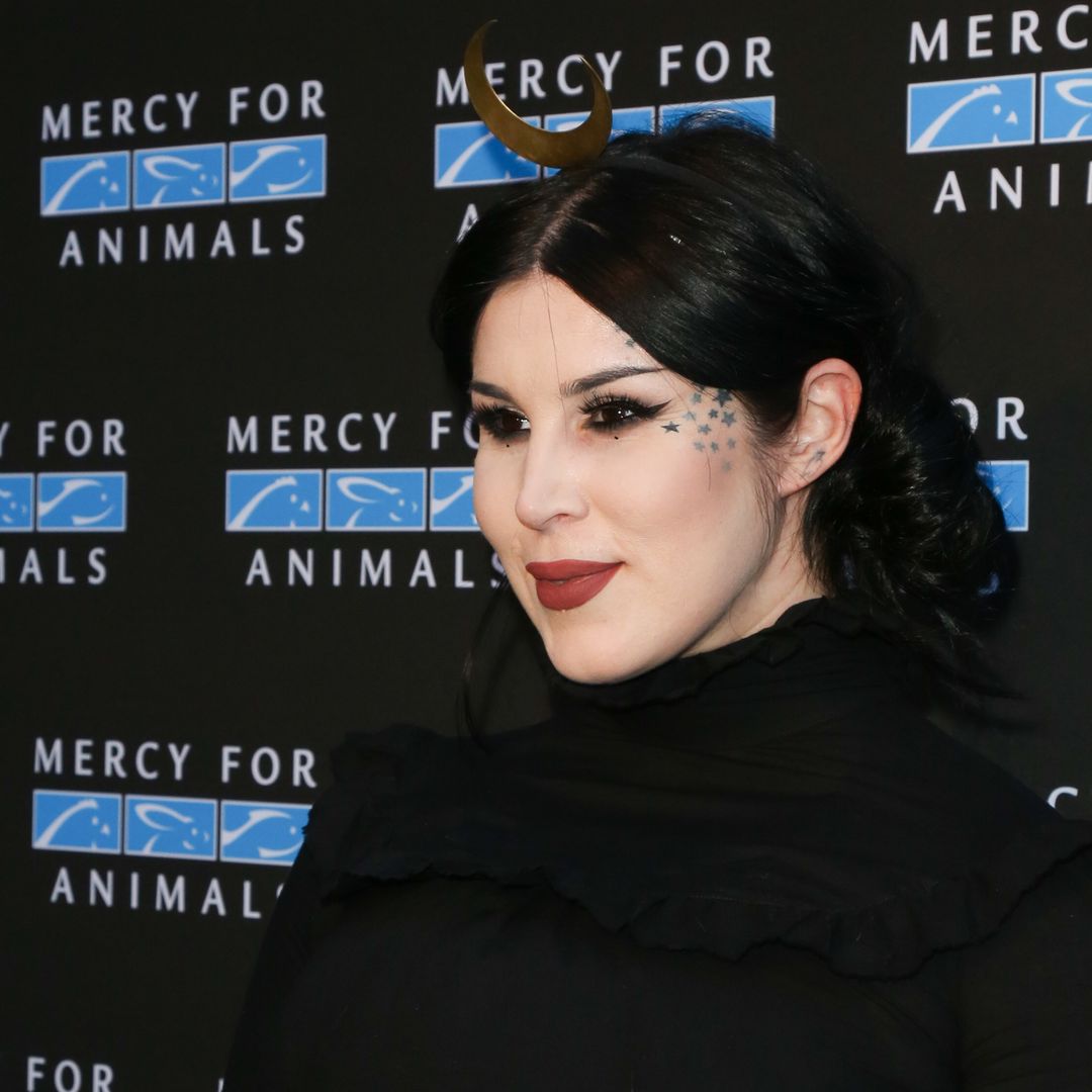 Kat Von D unveils dramatic tattoo makeover after blacking out 80% of body