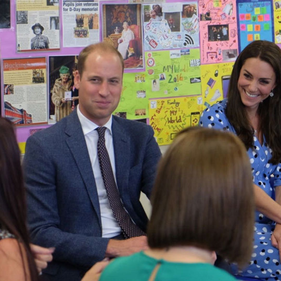 Prince William and Kate Middleton head back to school: All the photos