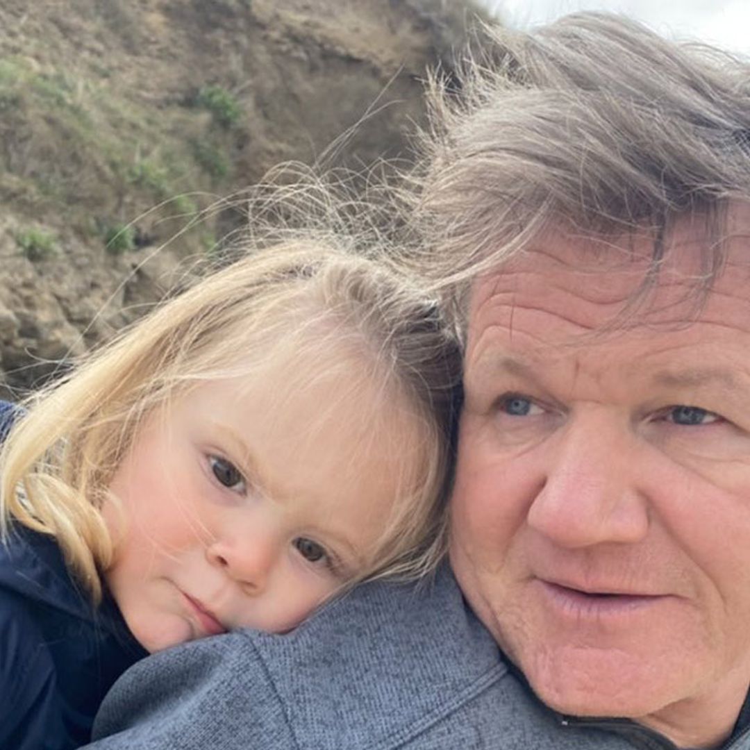 Gordon Ramsay shares angry photo of lookalike son Oscar - just look at that frown!
