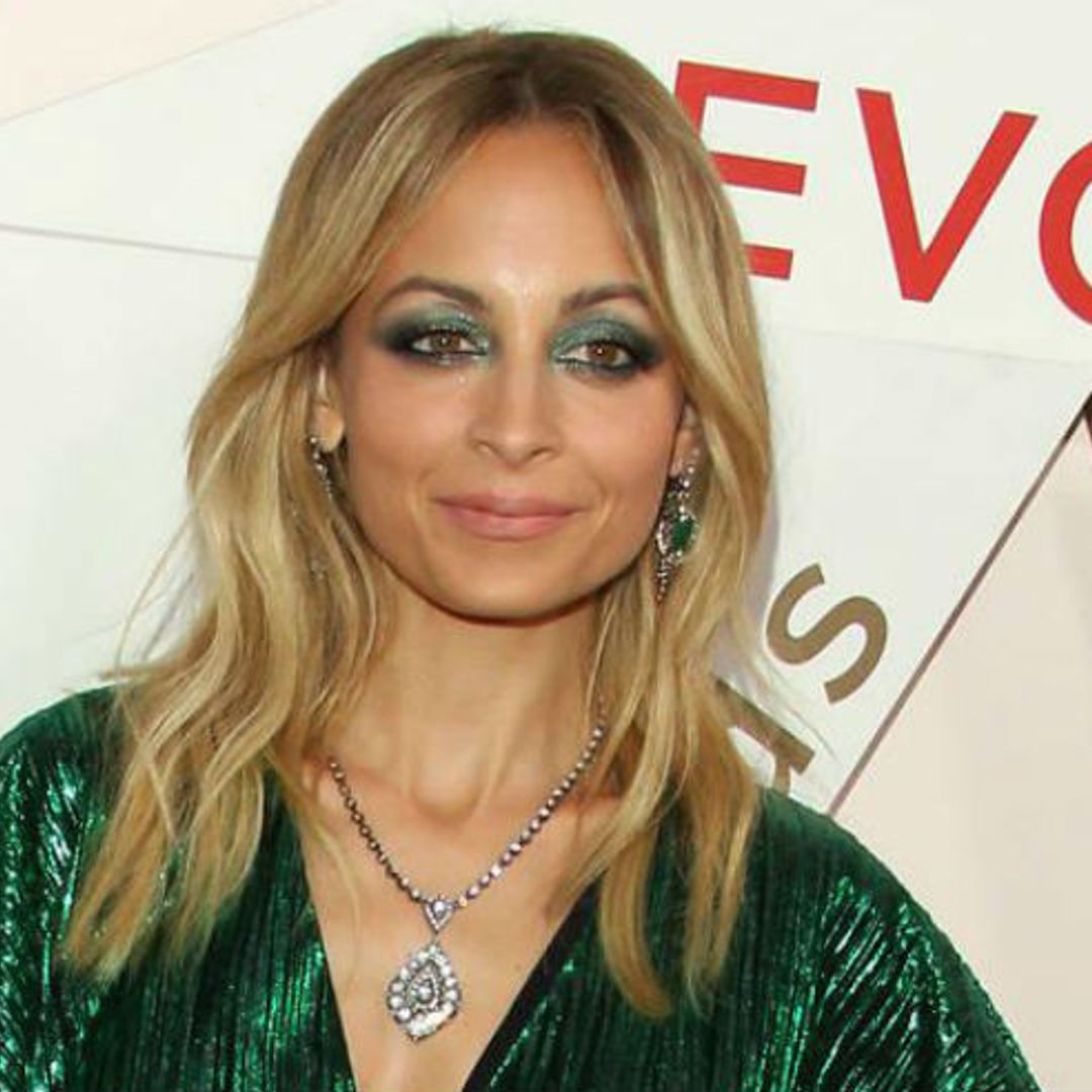 Nicole Richie debuts purple hair - and fans approve