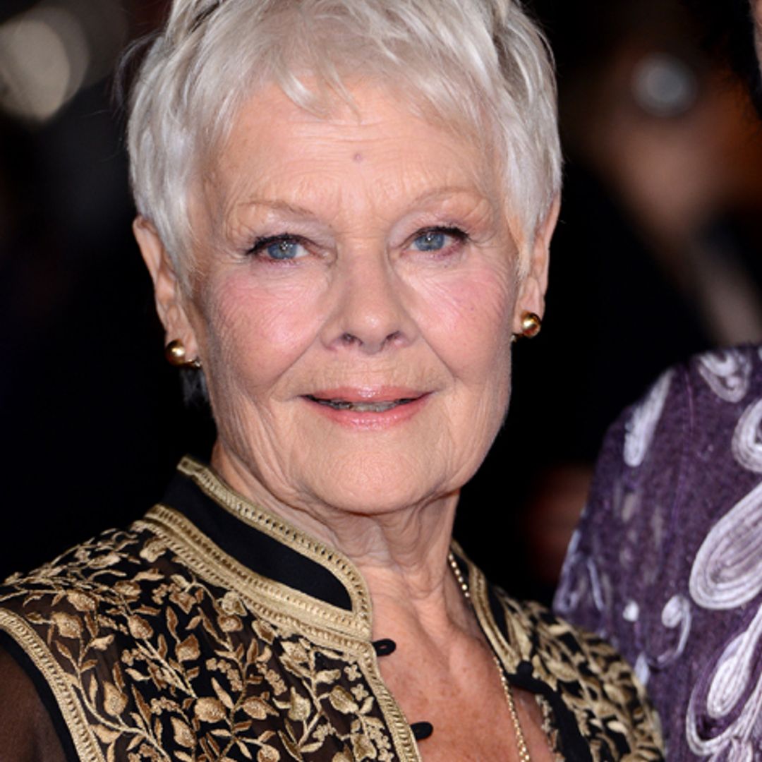 Dame Judi Dench admits she can no longer read because of fading eyesight