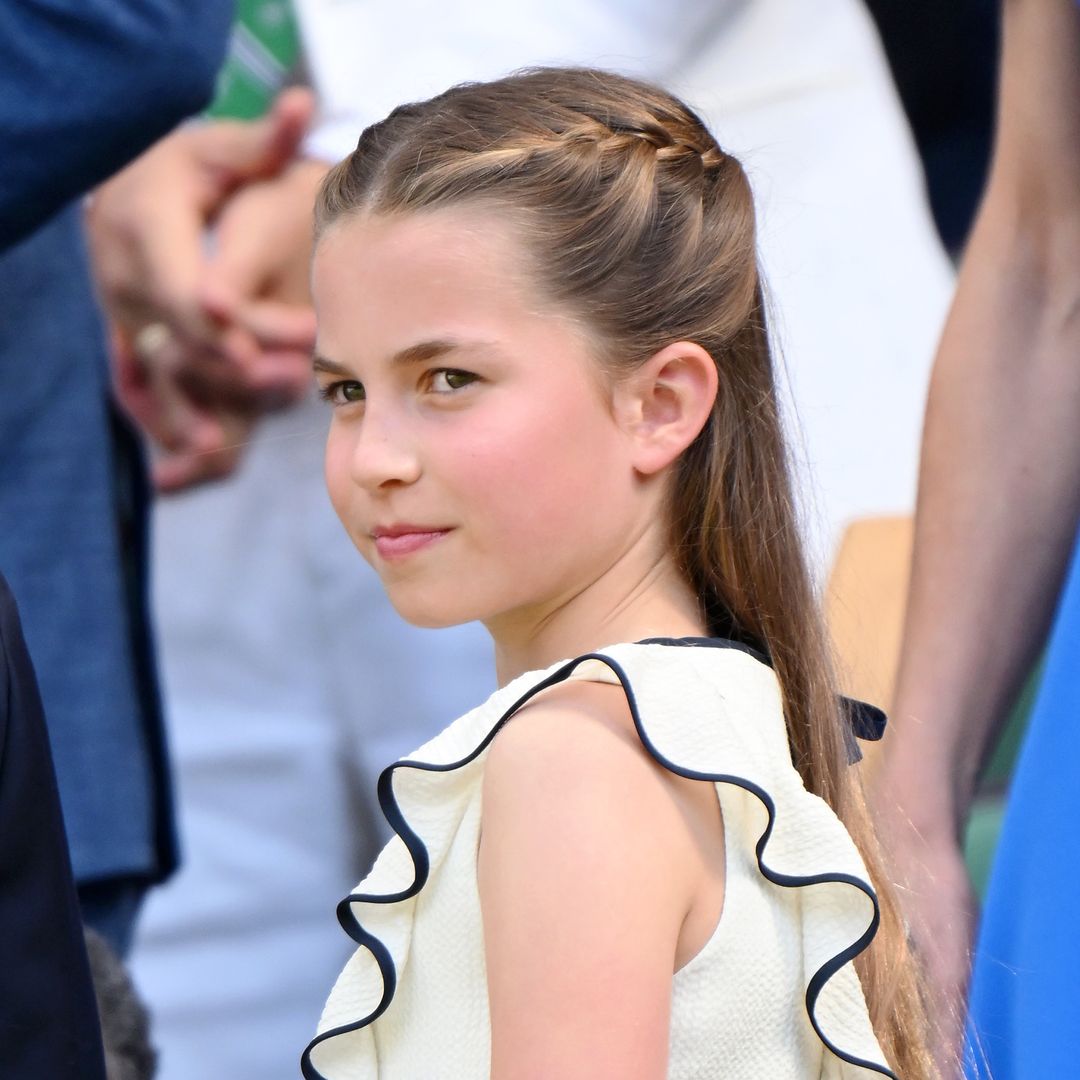 Watch Princess Charlotte defy royal norms in meet-and-greet with Jannik Sinner
