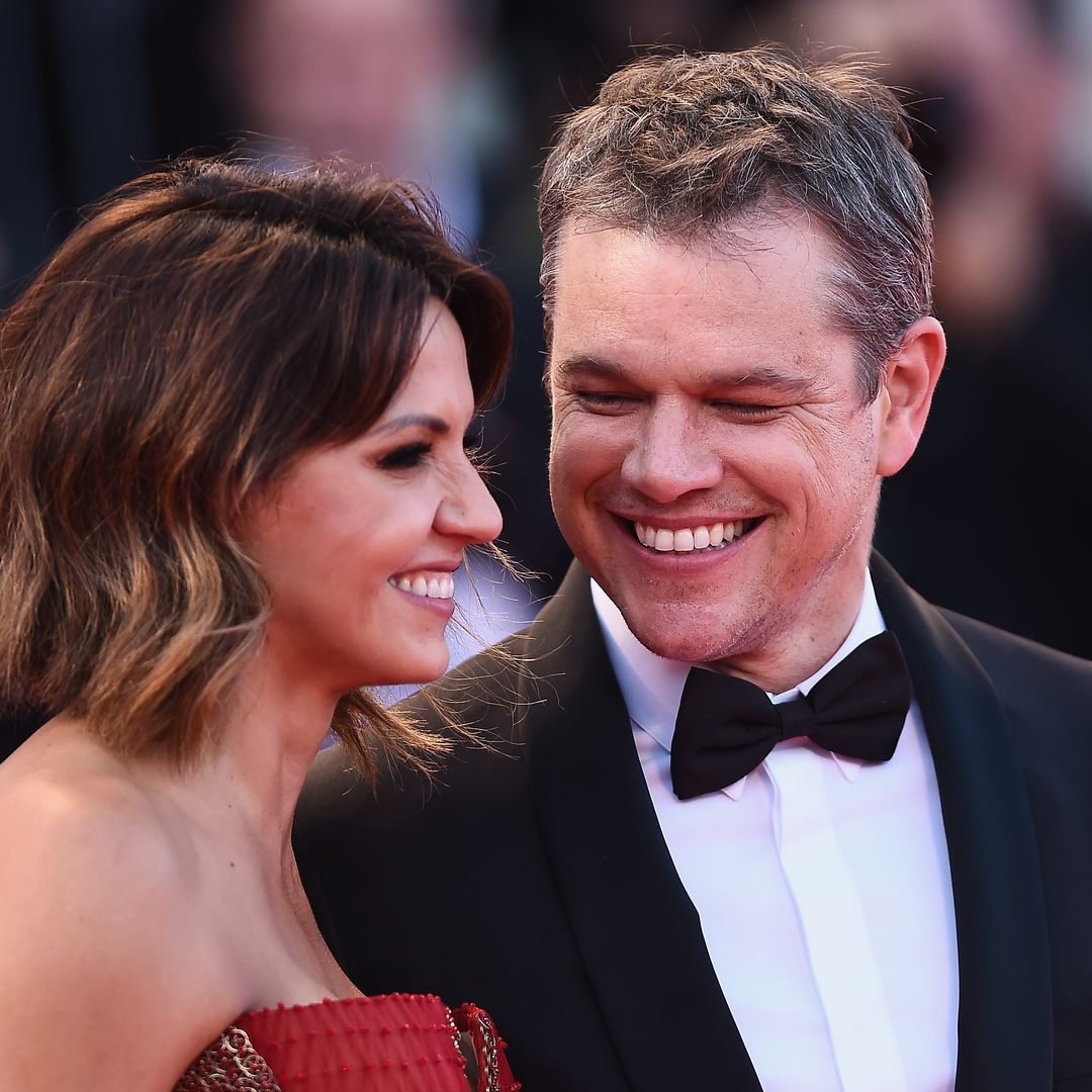 A look at Matt Damon and Luciana Barroso's loving 20-year marriage in 8 photos