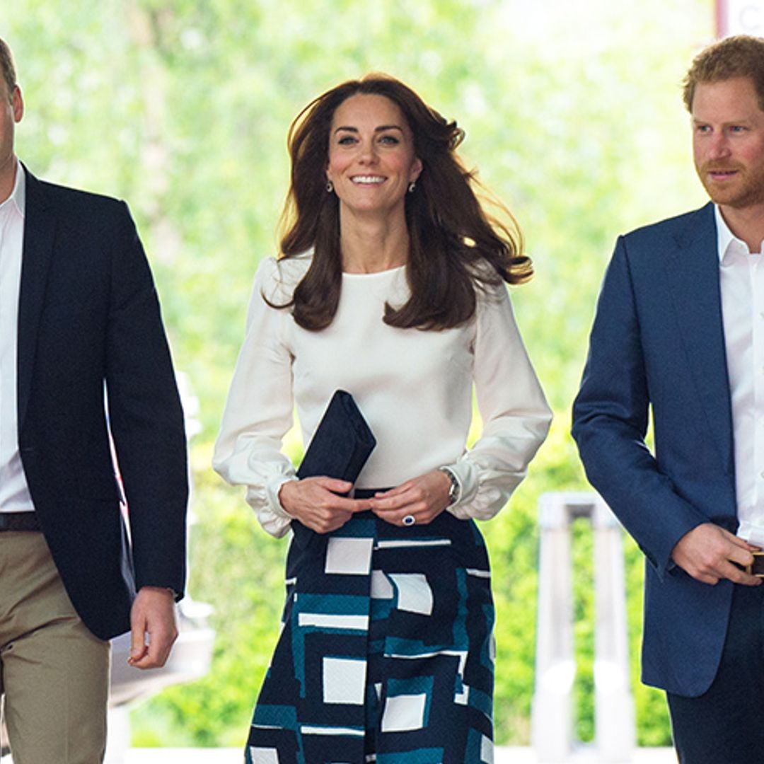 Prince William, Kate and Prince Harry team up with stars to launch Heads Together videos