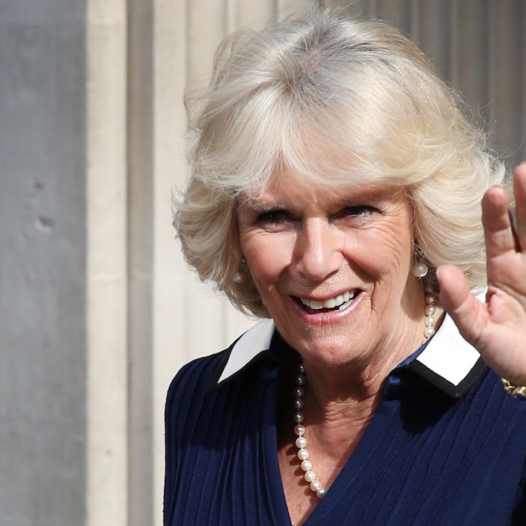 Duchess Camilla stuns in lace dress and Chanel heels for French presidential visit