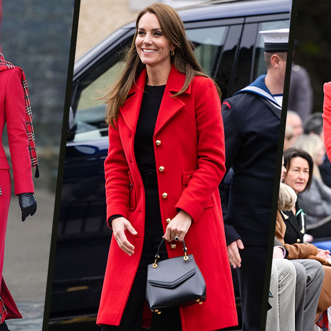 7 Princess Kate-worthy red coats to shop this season