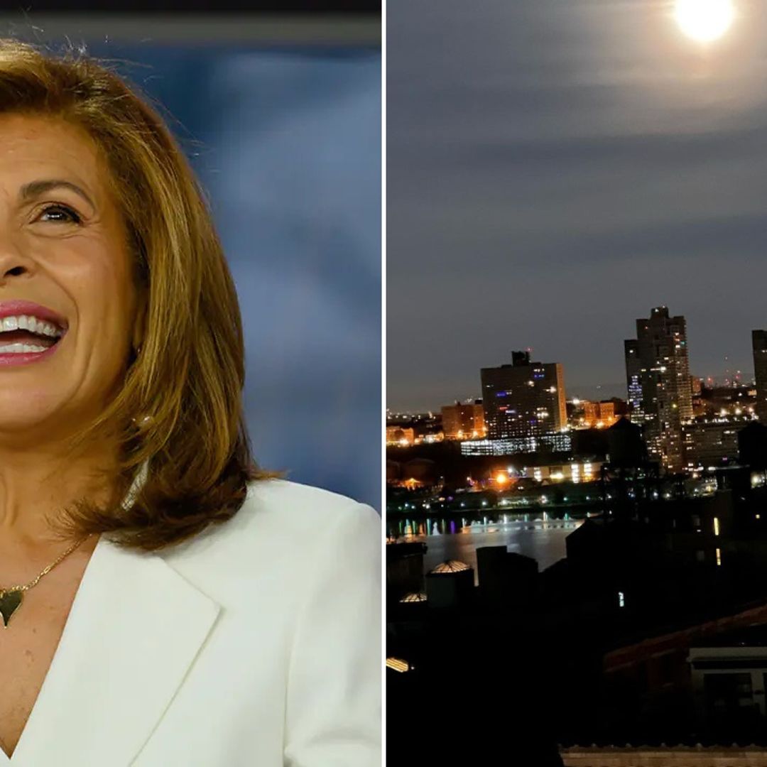 Hoda Kotb reveals breathtaking view from New York apartment with lunar eclipse video