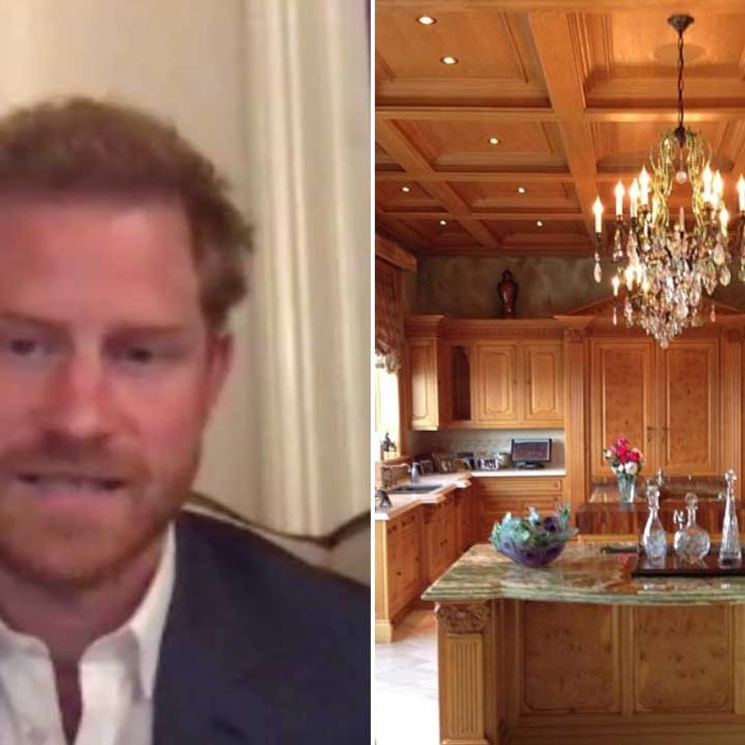Prince Harry films from inside temporary new home with Meghan Markle