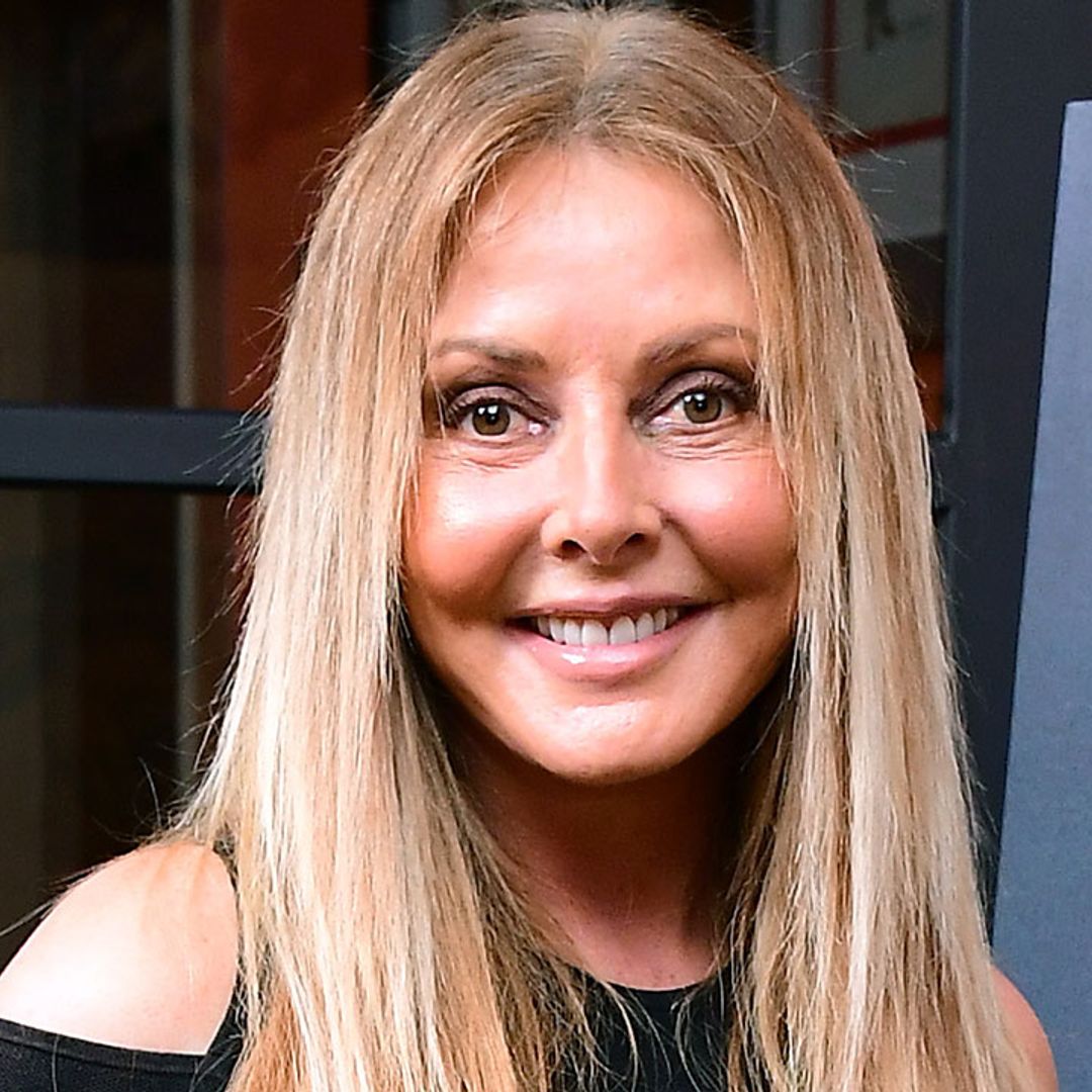 Carol Vorderman looks unbelievable in leather for 61st birthday celebrations