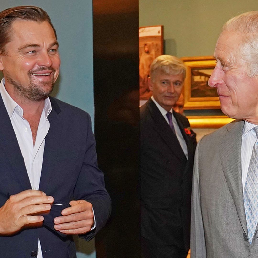Prince Charles' photo with Leonardo DiCaprio has royal fans saying the same thing