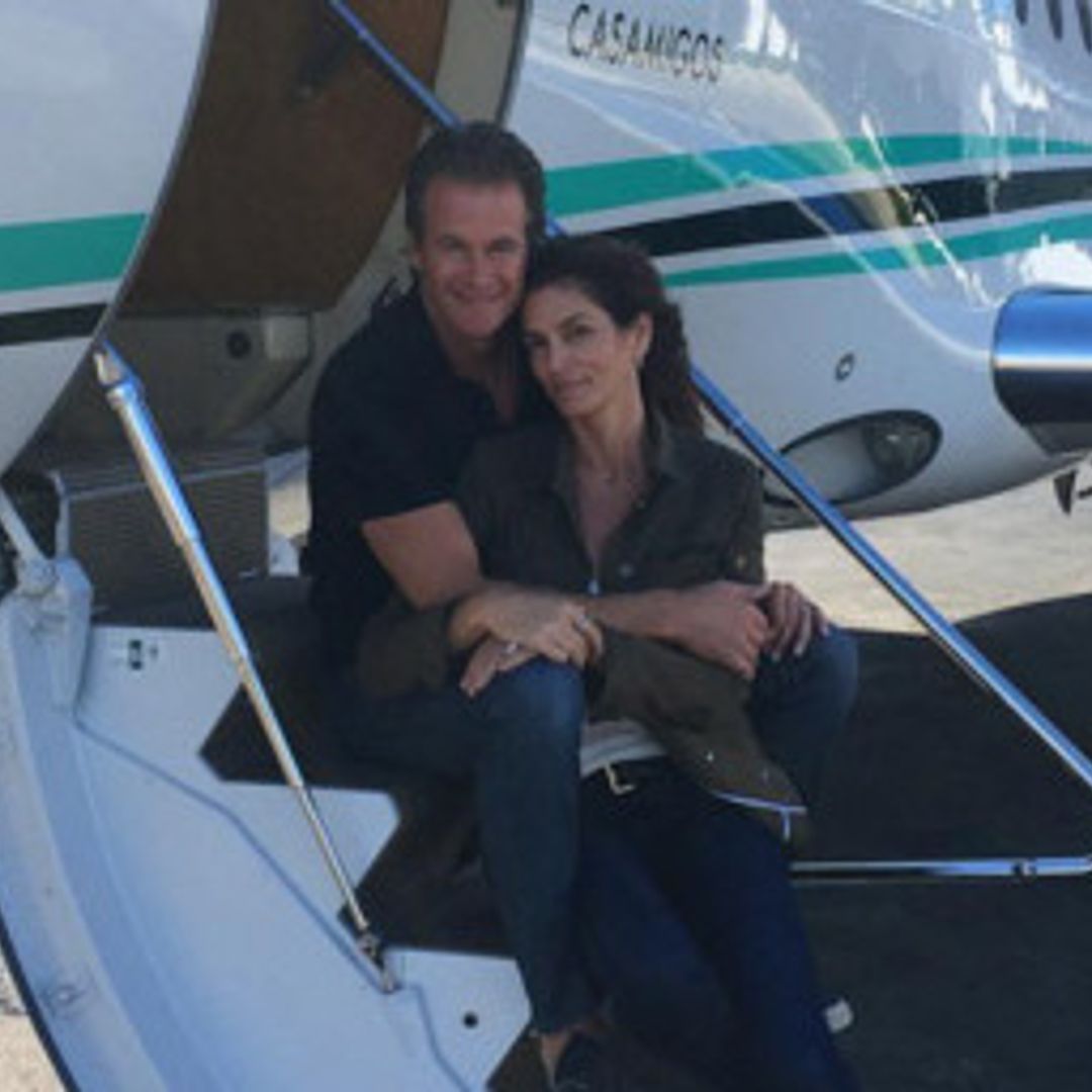 Cindy Crawford jets off to St. Barts to celebrate her 50th birthday