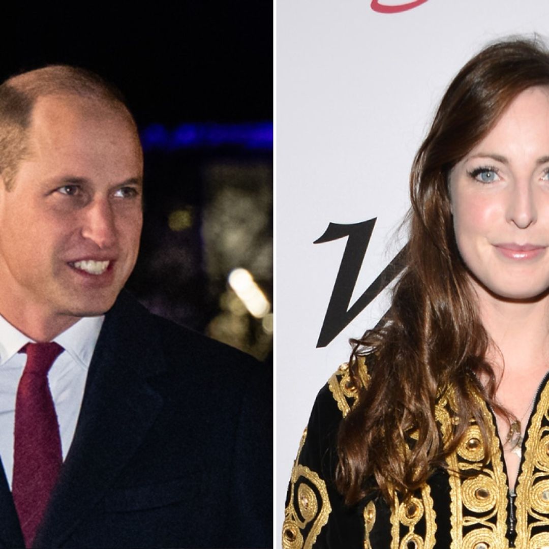 Prince William celebrates with friends as he attends ex-girlfriend Rose Farquhar's wedding