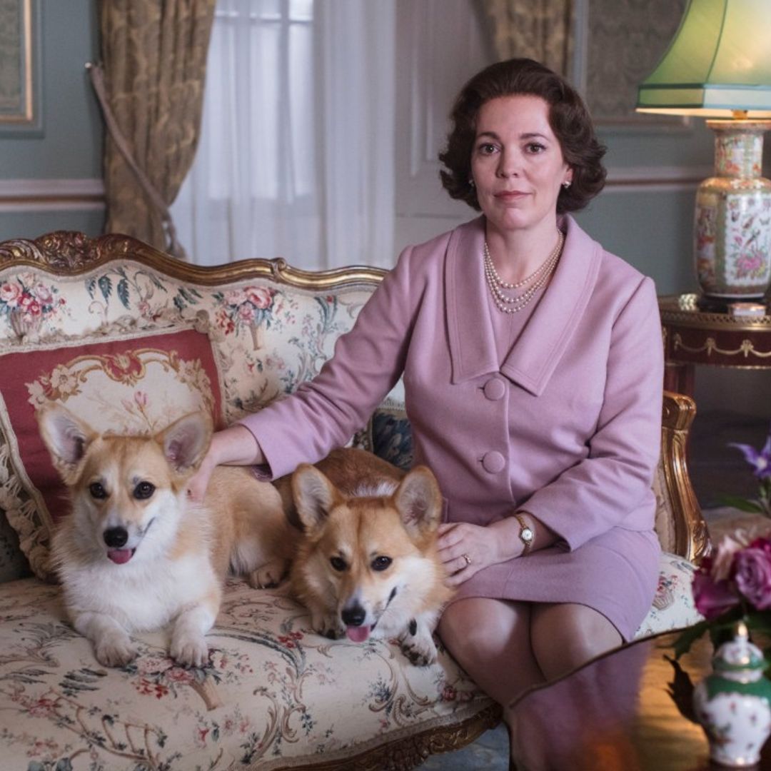 Netflix reveals new image of Olivia Colman as the Queen – with her corgis