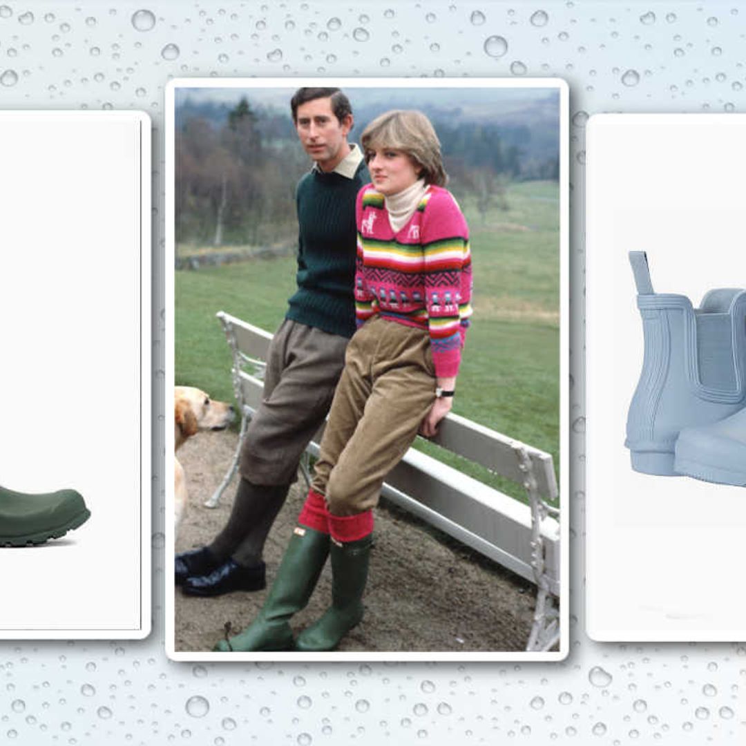 Princess Diana's favourite wellies are in the sale - shop the best deals on the royal-loved rain boots