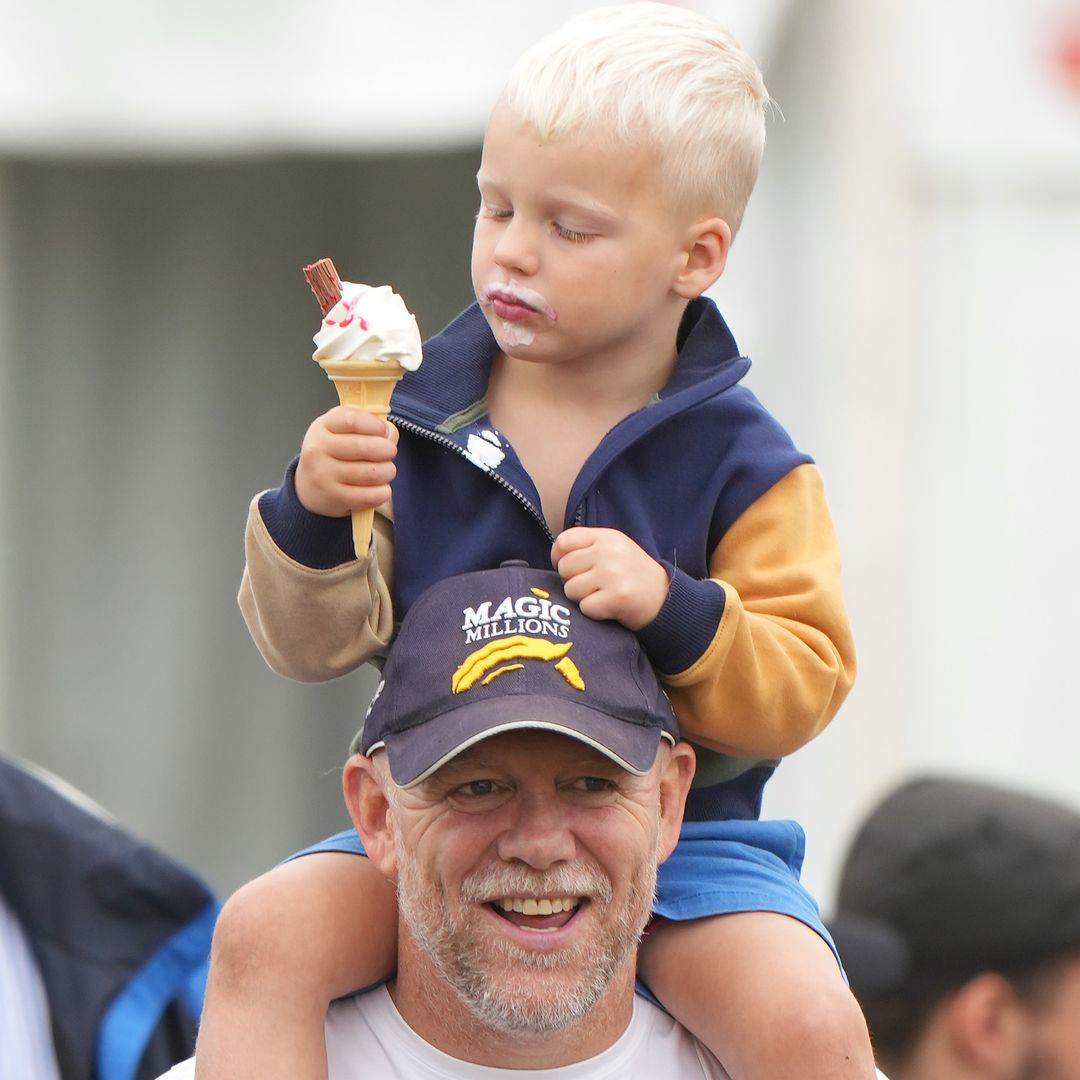 Mike and Mia Tindall share huge hug in cute father-daughter moment | HELLO!