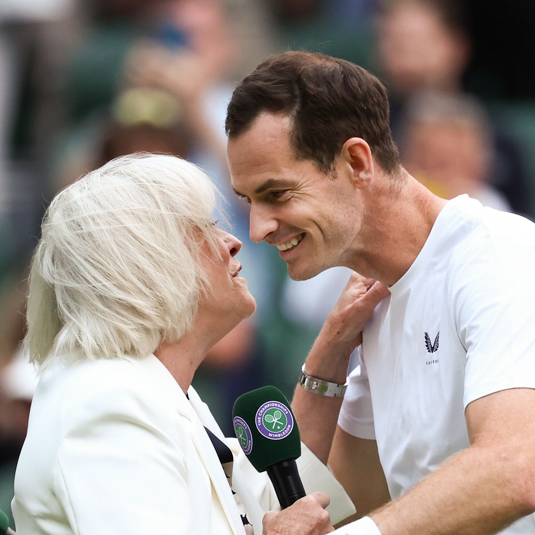 Sue Barker makes emotional confession about Andy Murray's Wimbledon farewell