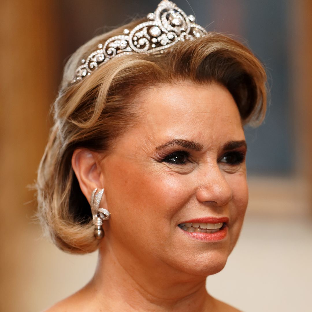 Grand Duchess Maria Teresa shares rare photo of towering grandson for special reason