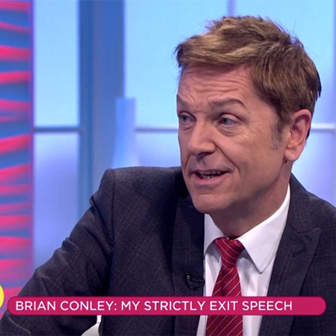 Strictly's Brian Conley puts 'record straight' on bizarre exit speech