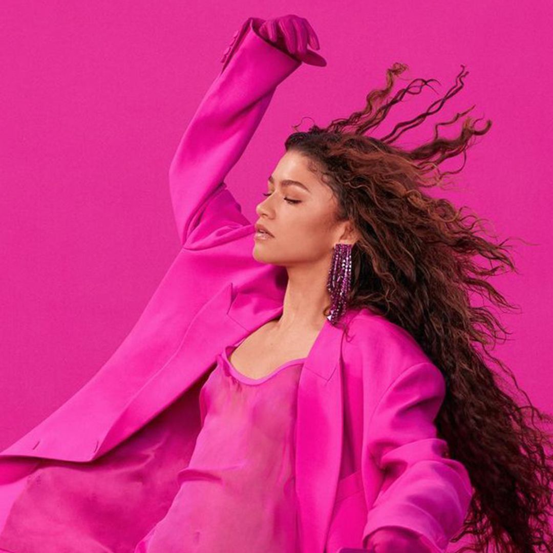 Zendaya looks unreal in head-to-toe Valentino pink for latest campaign