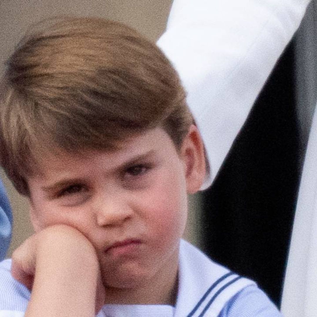 Prince Louis takes after uncle Prince Harry with cheeky Trooping the Colour antics