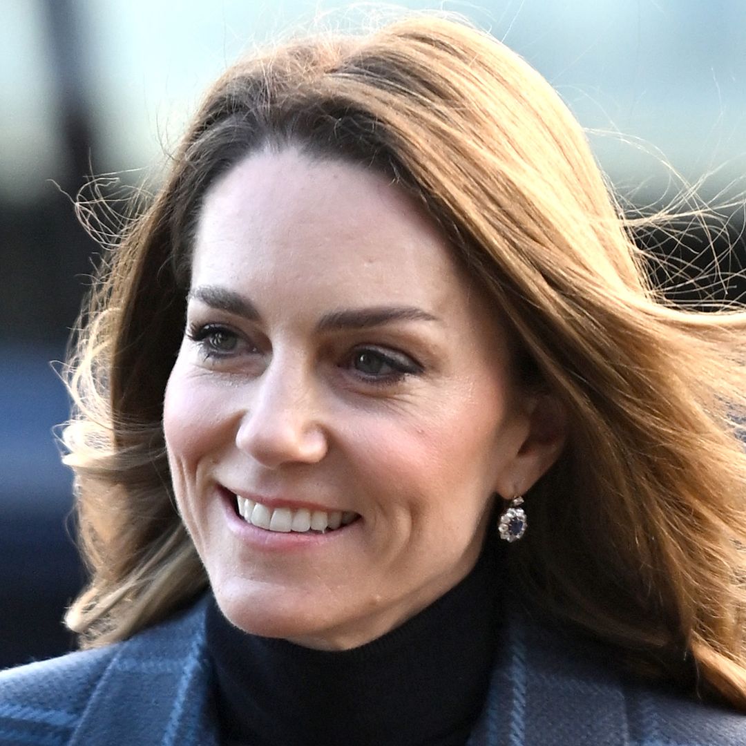Princess Kate debuts 'timeless' tailored coat in Scotland – and it's tartan