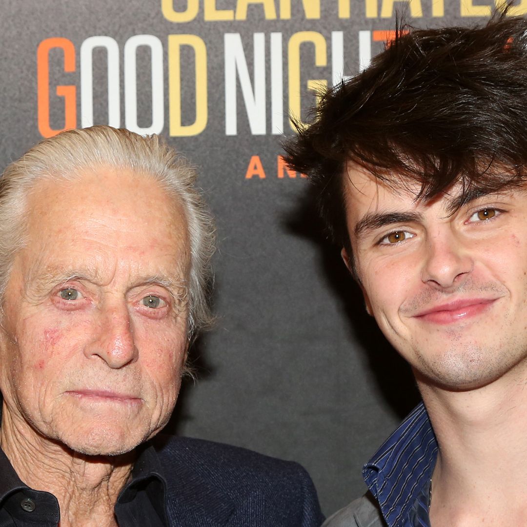 Michael Douglas supported by rarely-seen son Dylan for exciting milestone