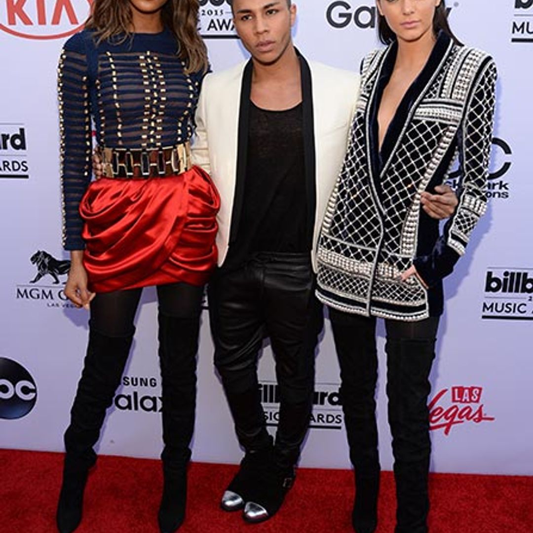 Gigi Hadid, Jourdan Dunn and Kendall Jenner form dazzling trio for Balmain x H&M