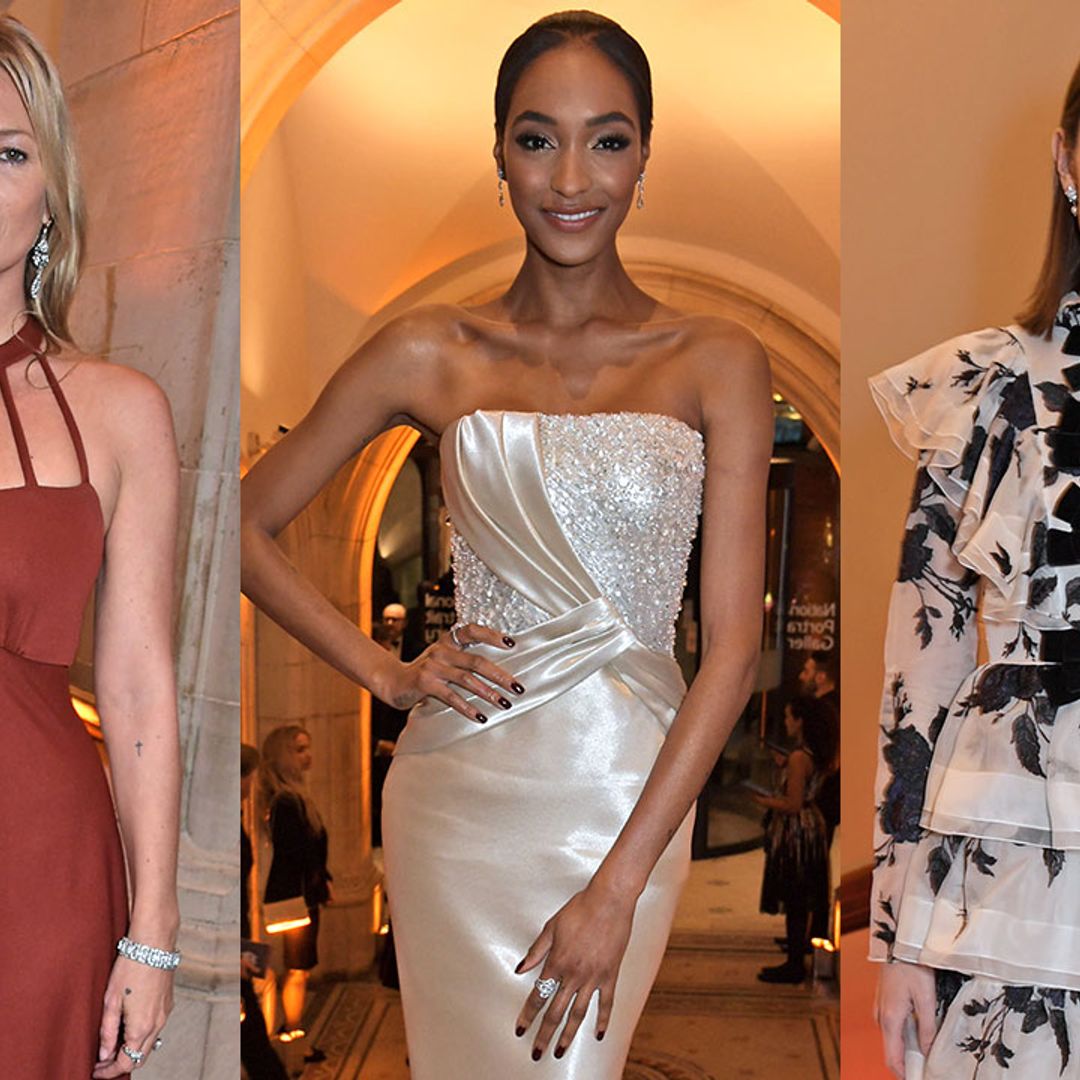 Model mania! Kate Moss, Jourdan Dunn & Alexa Chung join royals at star-studded National Portrait Gallery Gala