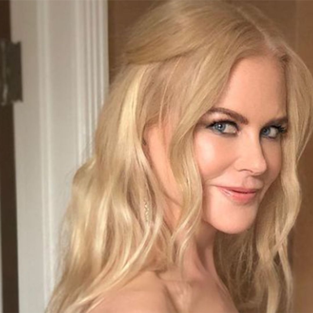 Nicole Kidman stuns in low-cut sheer dress as she begins major countdown