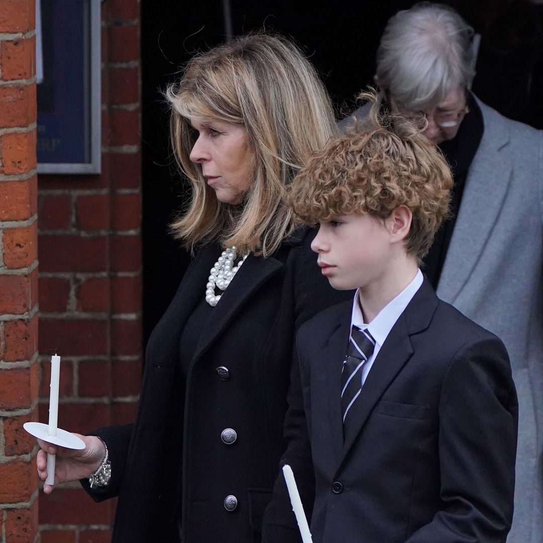 Derek Draper funeral: Kate Garraway's daughter carries coffin, Elton John sings and Tony Blair joins congregation
