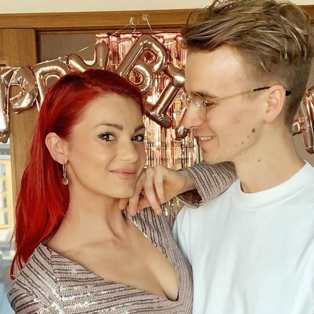 Dianne Buswell treated to two epic birthday cakes during lockdown - including a red pepper cake