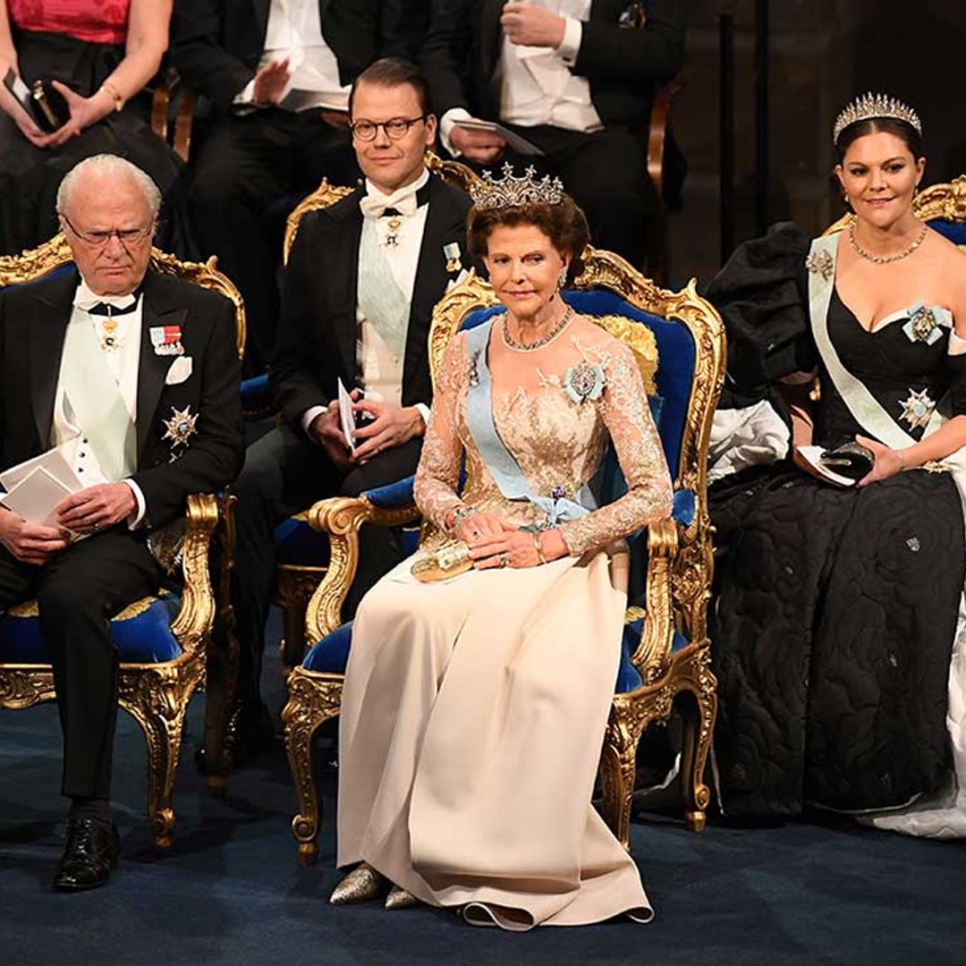 Crown Princess Victoria, Princess Sofia and Princess Madeleine dazzle in tiaras for the Nobel Prize Ceremony