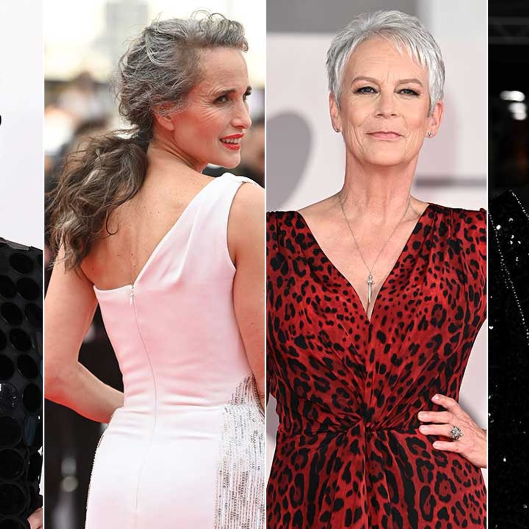 10 Celebrities Who Are Rocking Gray Hair Because They Don't Feel the Need  to Hide It / Bright Side