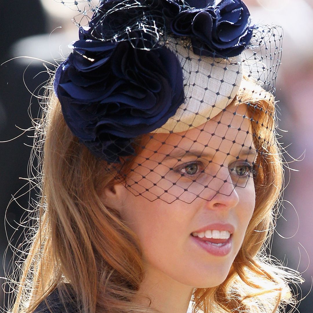 Princess Beatrice glows in the ultimate floral dress - with a bodycon edge